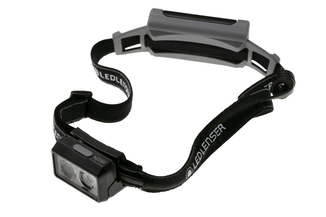 Ledlenser NEO5R oplaadbare hoofdlamp, 600 lumen, zwart