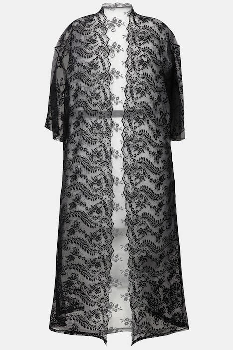 Kimono, Spitze, wadenlang