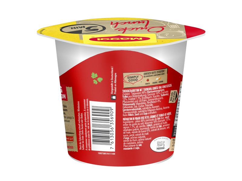 Maggi Quick Lunch Pasta Bolognese 60 g Fertigmenu
