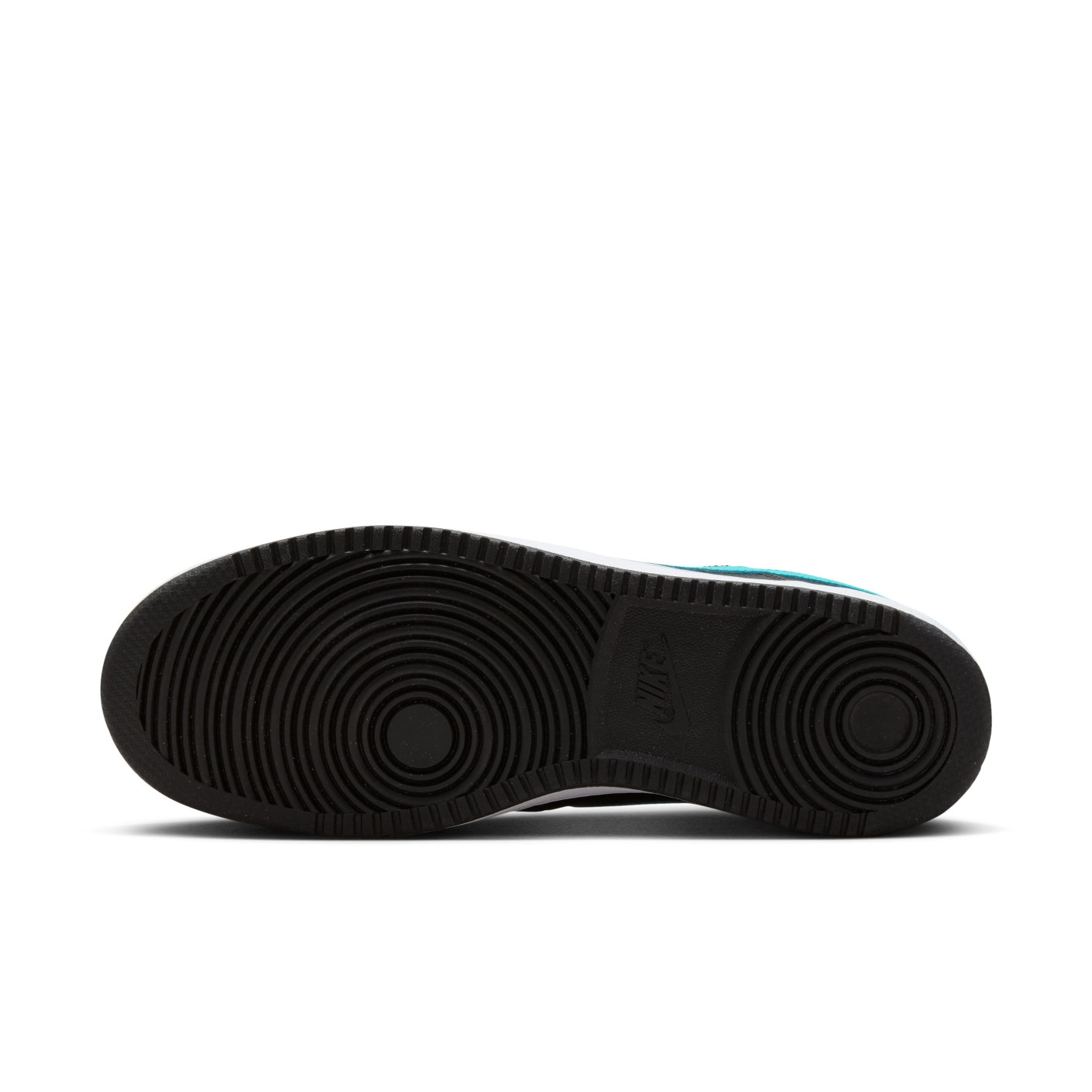 Nike Court Vision Low Sneakers Zwart Turquoise Wit