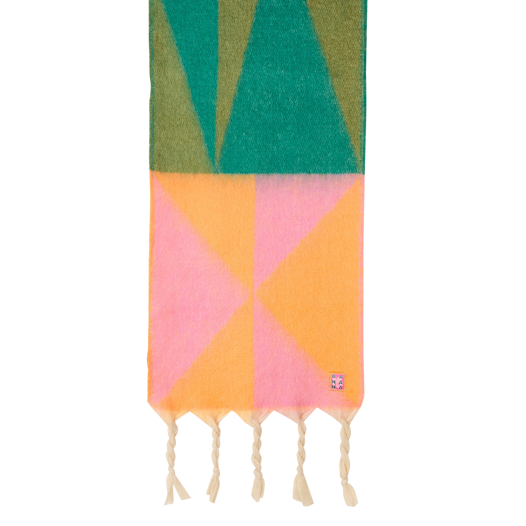 SILKA RIVERBANK - Echarpe à motifs | Orange