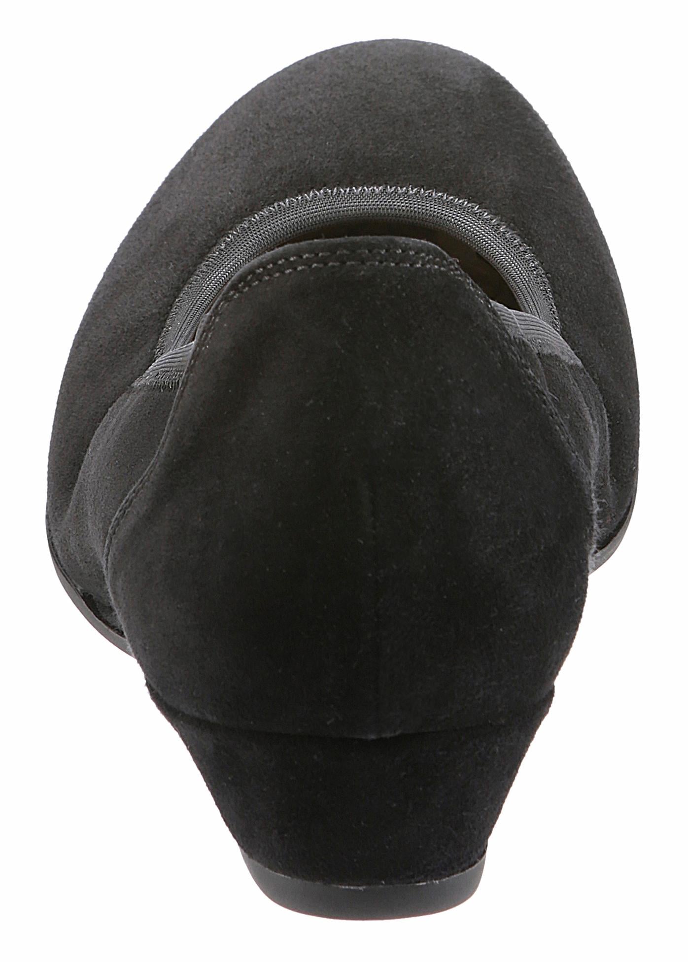Gabor Pumps »KRETA«  , Keilabsatz, Halbschuh, Schlupfschuh, in bequemer Weite G (= weit)