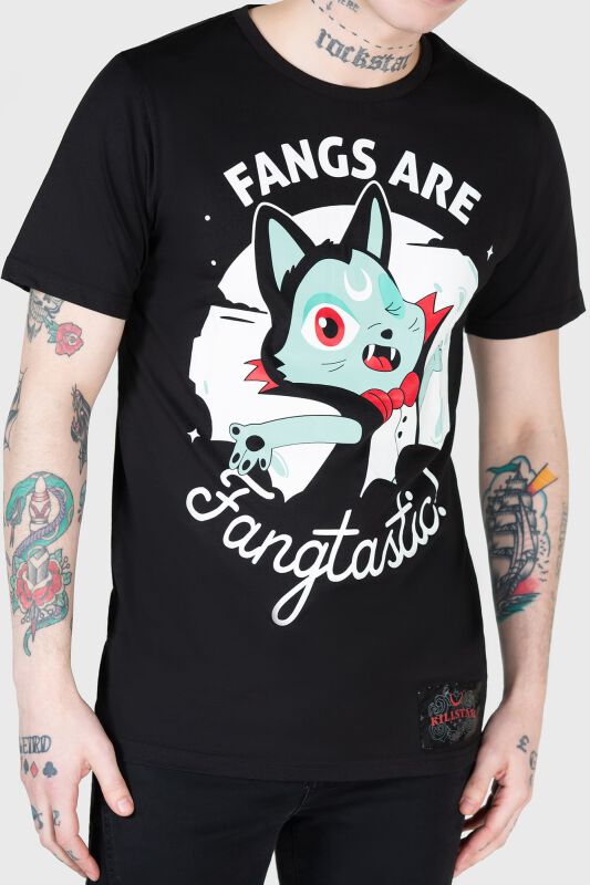 Fangtasy T-shirt | THE VAMPURR by KILLSTAR T-Shirt Manches courtes