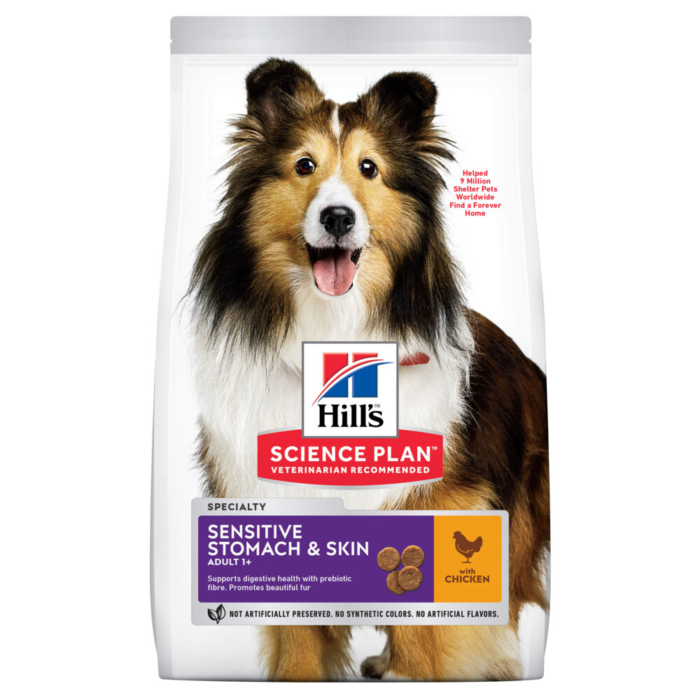 Hill's Science Plan Adult Sensitive Stomach - Skin Medium Kip12 kg