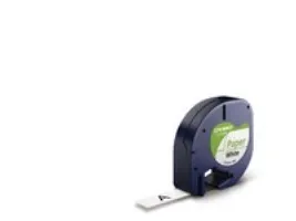 Labeltape DYMO® LetraTAG 12mm x 4m hvid papirtape