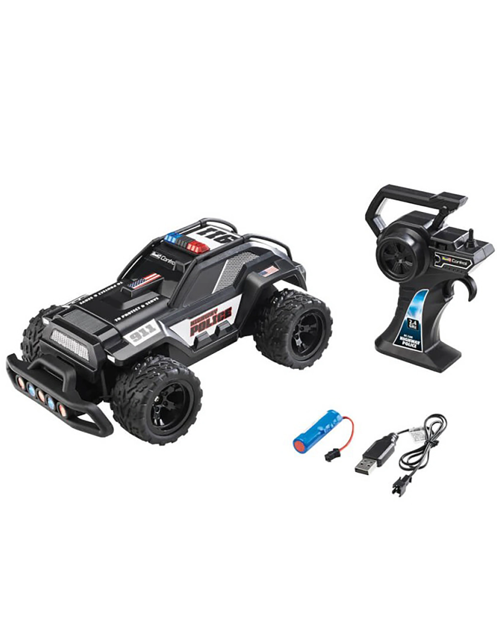 RC Car Highway Police, Revell Control Ferngesteuertes Polizeiauto