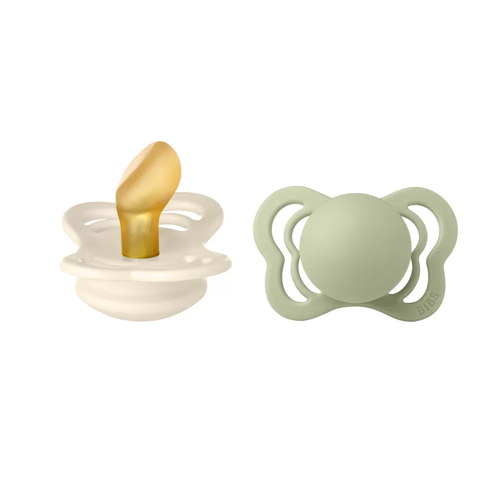 BIBS Couture Latex Ivory/Sage 2 pak - Flere størrelser