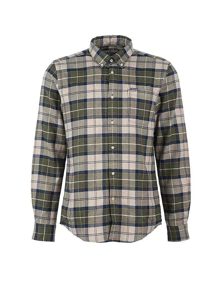 BARBOUR Hemd KYELOCH beige