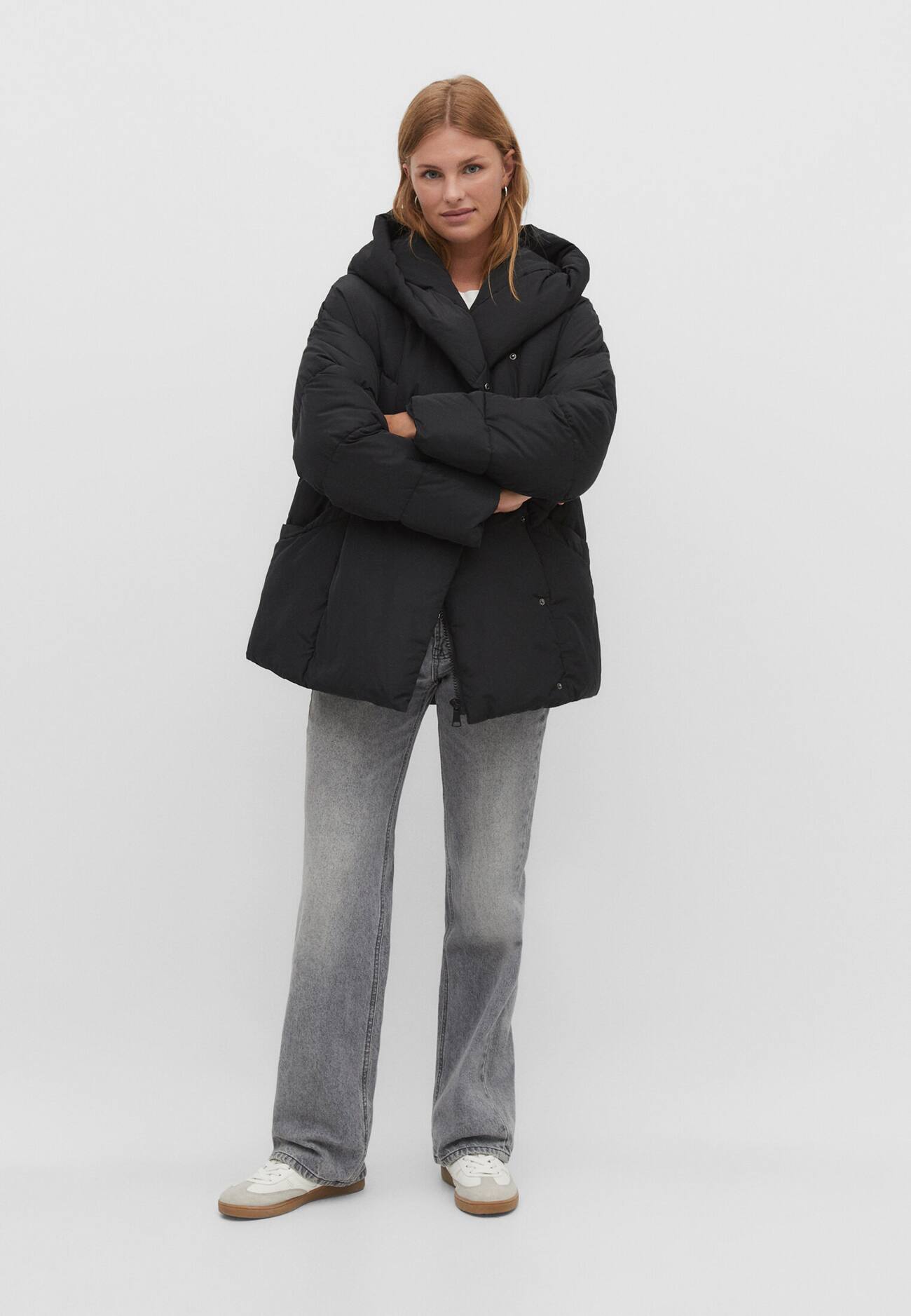Jaqueta puffer oversized