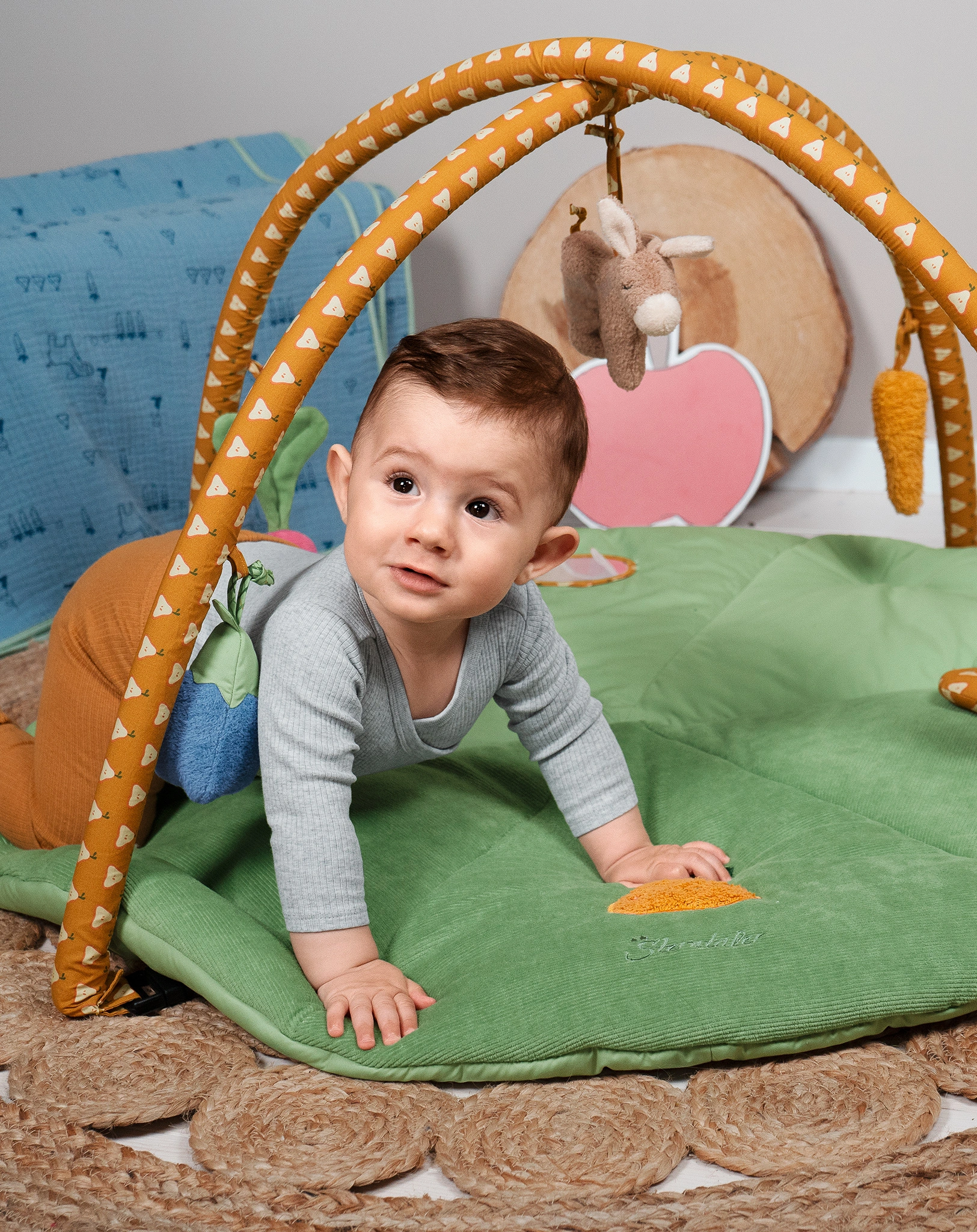 Spielbogen ESEL EMMILIUS mit Decke (Ø90)