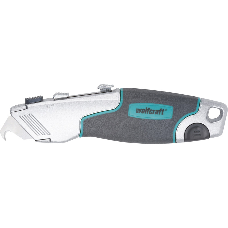 Wolfcraft professioneel mes met twee lemmeten