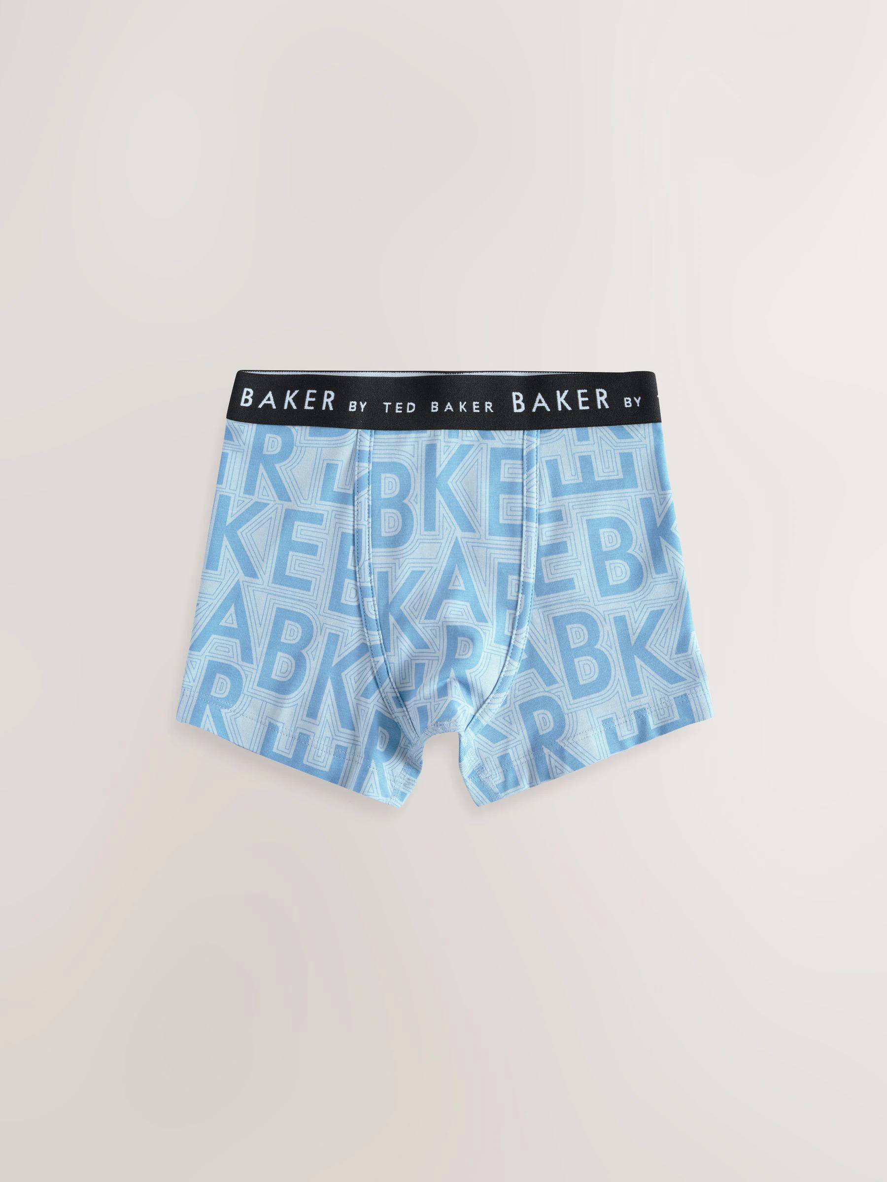 Groen - Baker by Ted Baker jongens boxershorts verpakking van 5