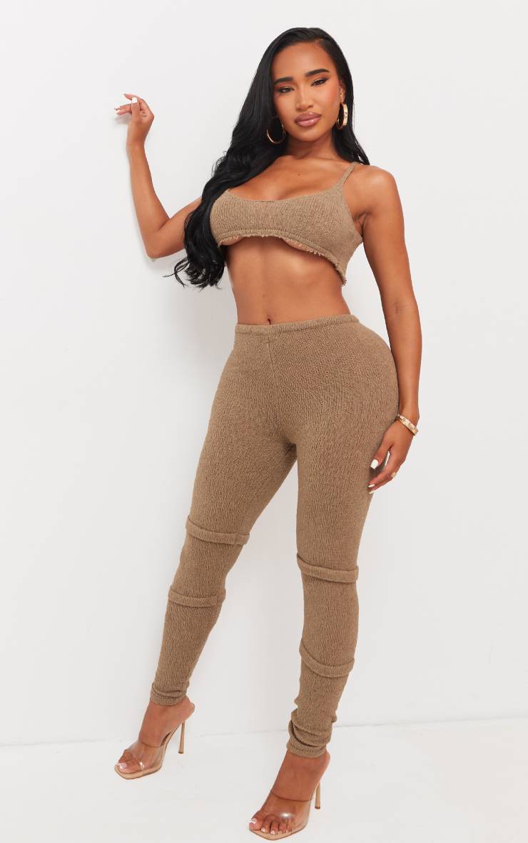 Moka Brassière Courte Extrême En Maille Shape