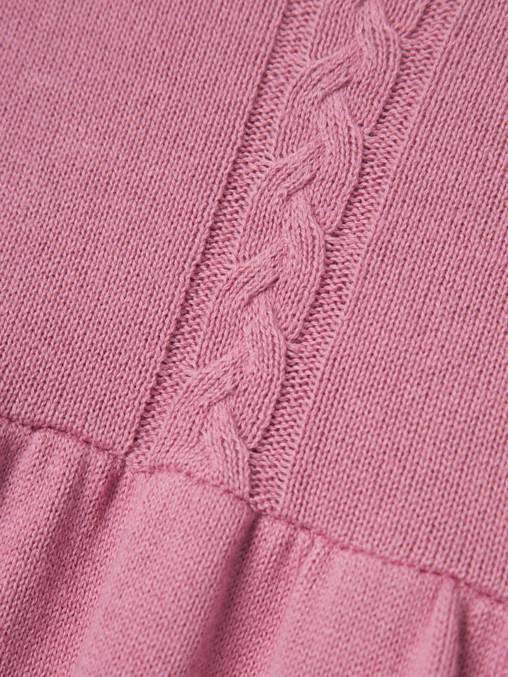 NAME IT korte jurk met ruches roze