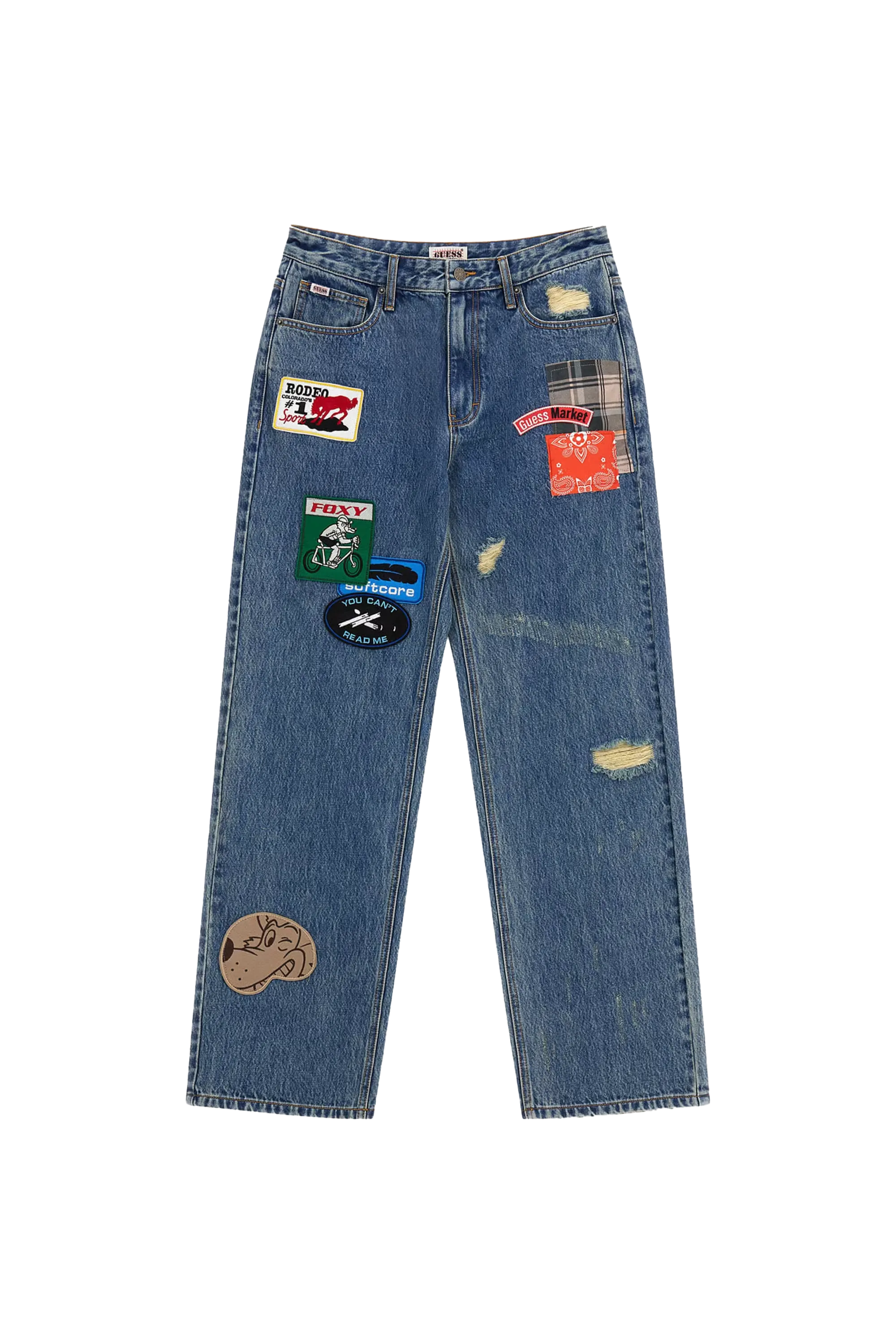 GUESS ORIGINALS Jean GO MARKET RELAXED FB20 Bleu