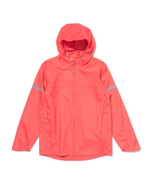 veste de pluie pour enfant léger imperméable corail