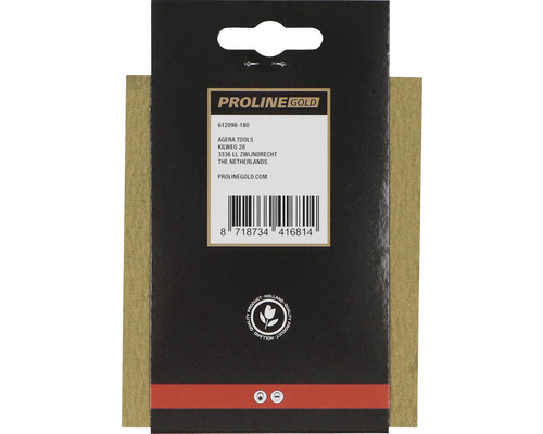 PROLINE GOLD professionele schuurpads P180 120x98x13 mm
