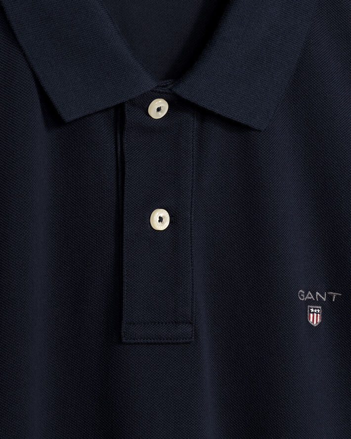 Gant ORIGINAL PIQUE SS RUGGER Evening blue