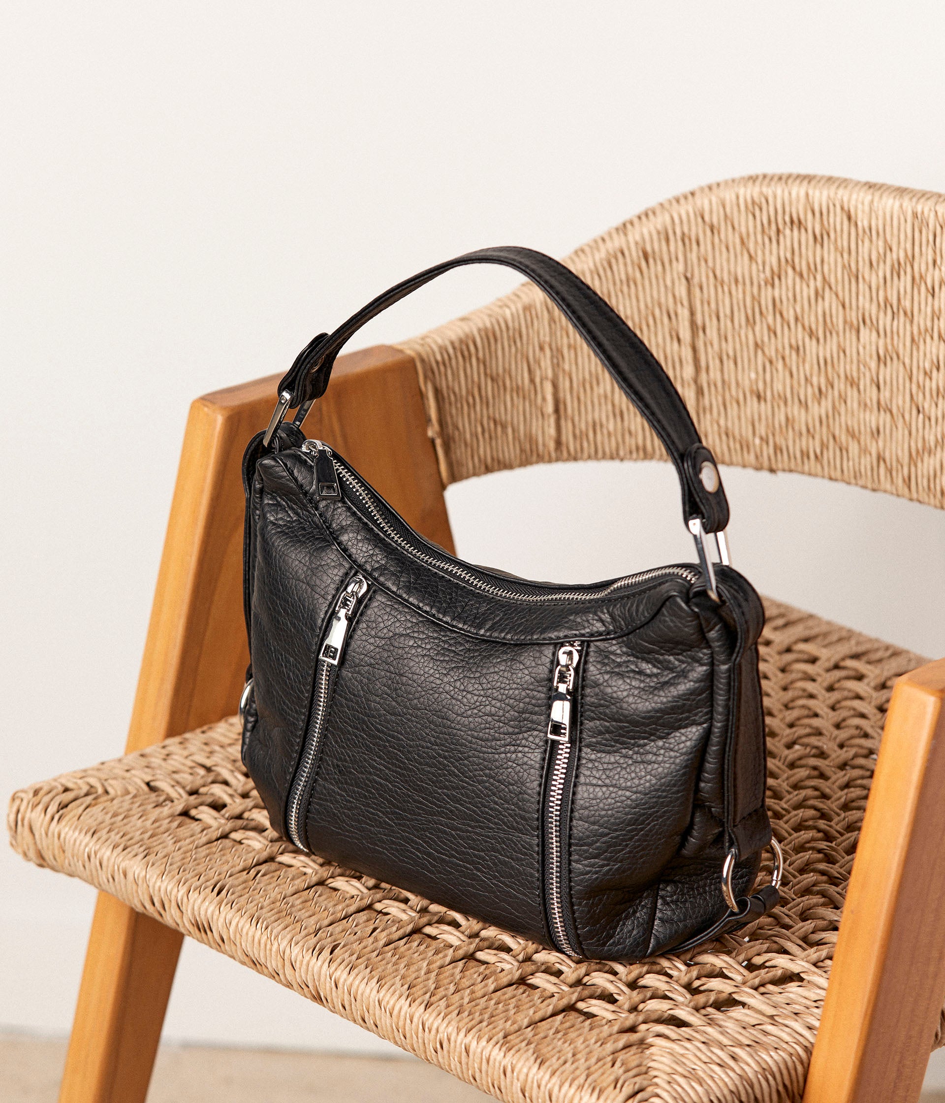 Sac à main noir Chantal
