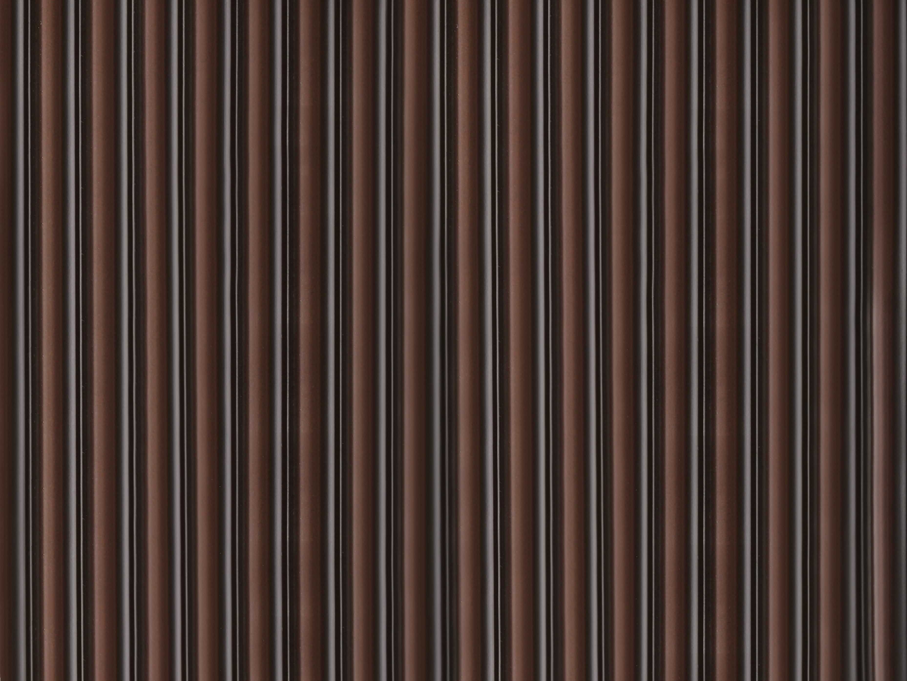 Wandgemonteerd meubel met wastafel MADIDI Bruin