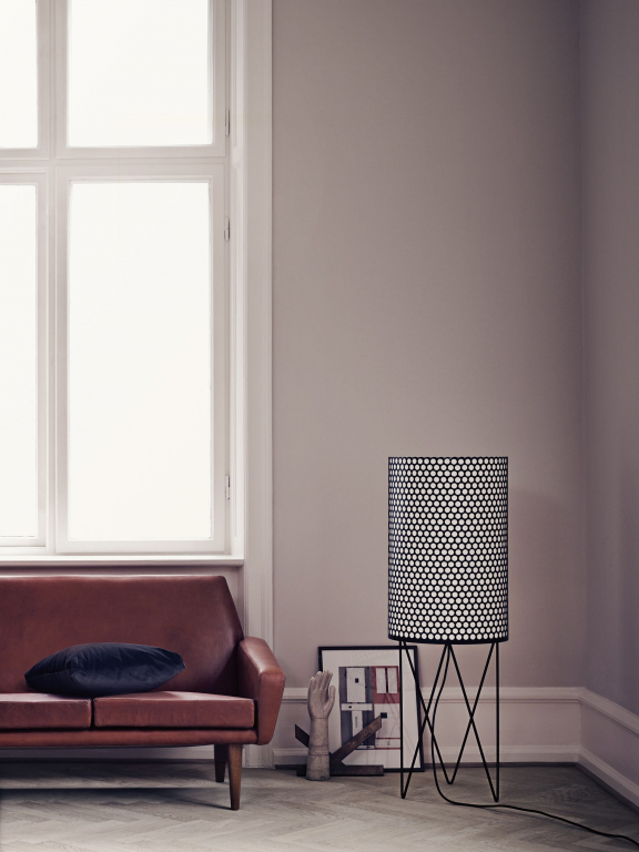 Gubi PD2 vloerlamp wit