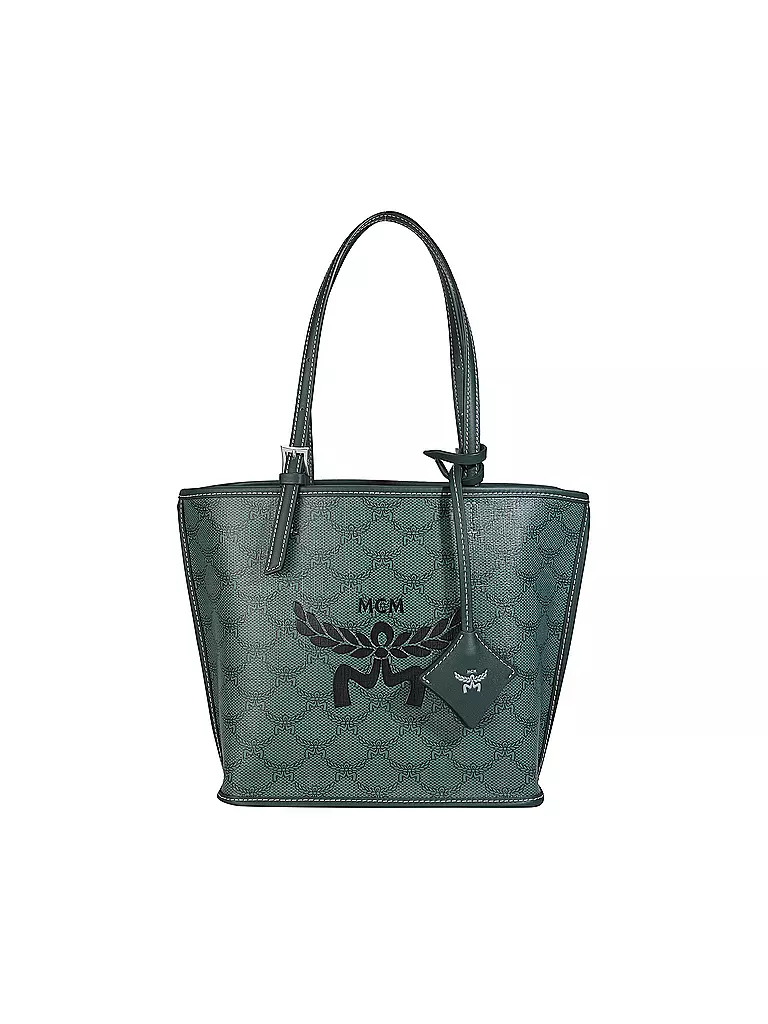 MCM Tasche - Shopper Mini  dunkelgrün