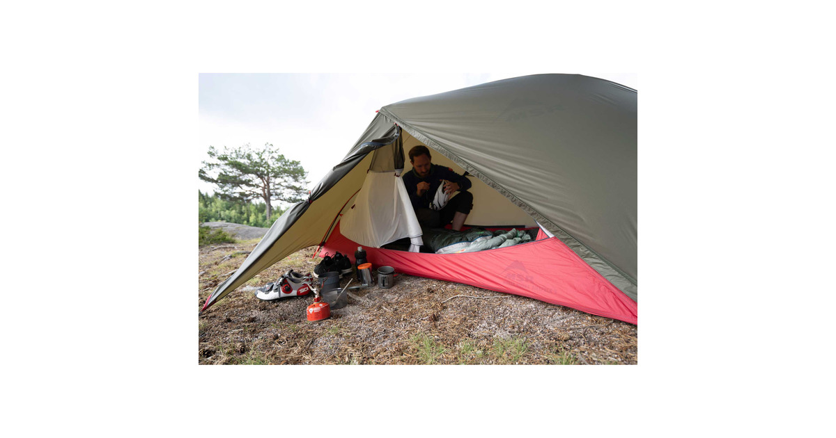 MSRHubba Hubba Bikepack 2 tent  (Groen)