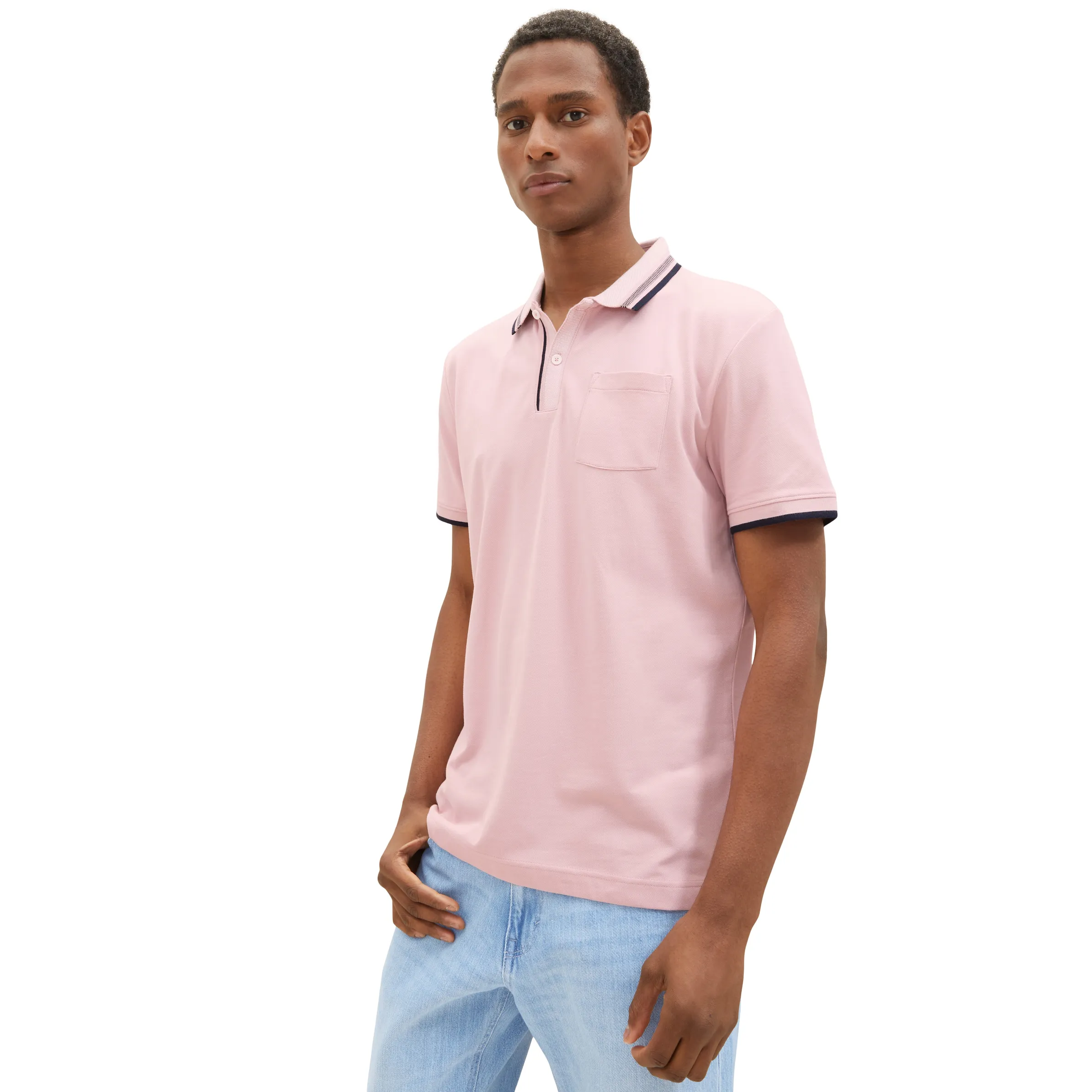 Herren Poloshirt mit Brusttasche