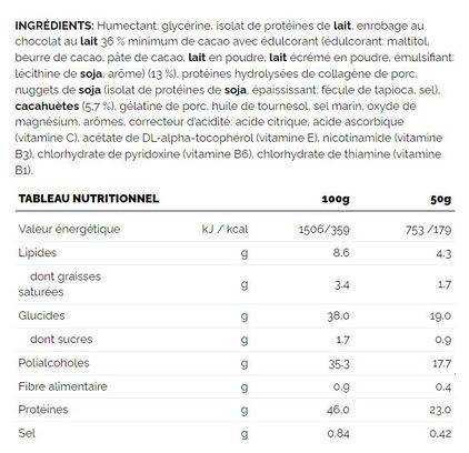 Barre protéinée 226ERS Neo Bar Cacahuète/Chocolat - 50g