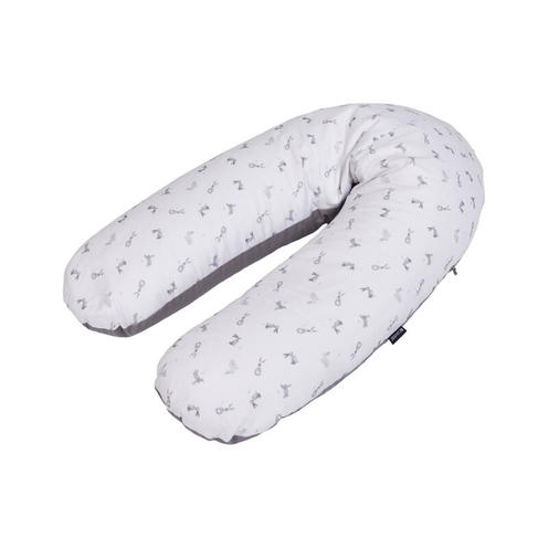 Coussin de maternité imprimé lapins - CANDIDE