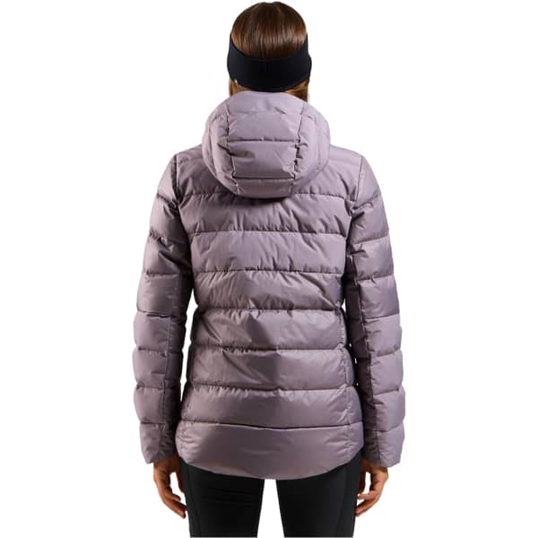 Doudoune randonnée ODLO INS SEVERIN N-THERMIC HOOD JACKET GRAY RIDGE