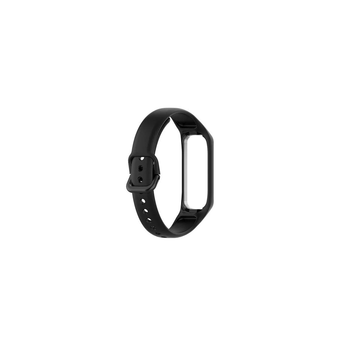 Silikonarmbånd til Samsung Galaxy Fit 2 - Sort
