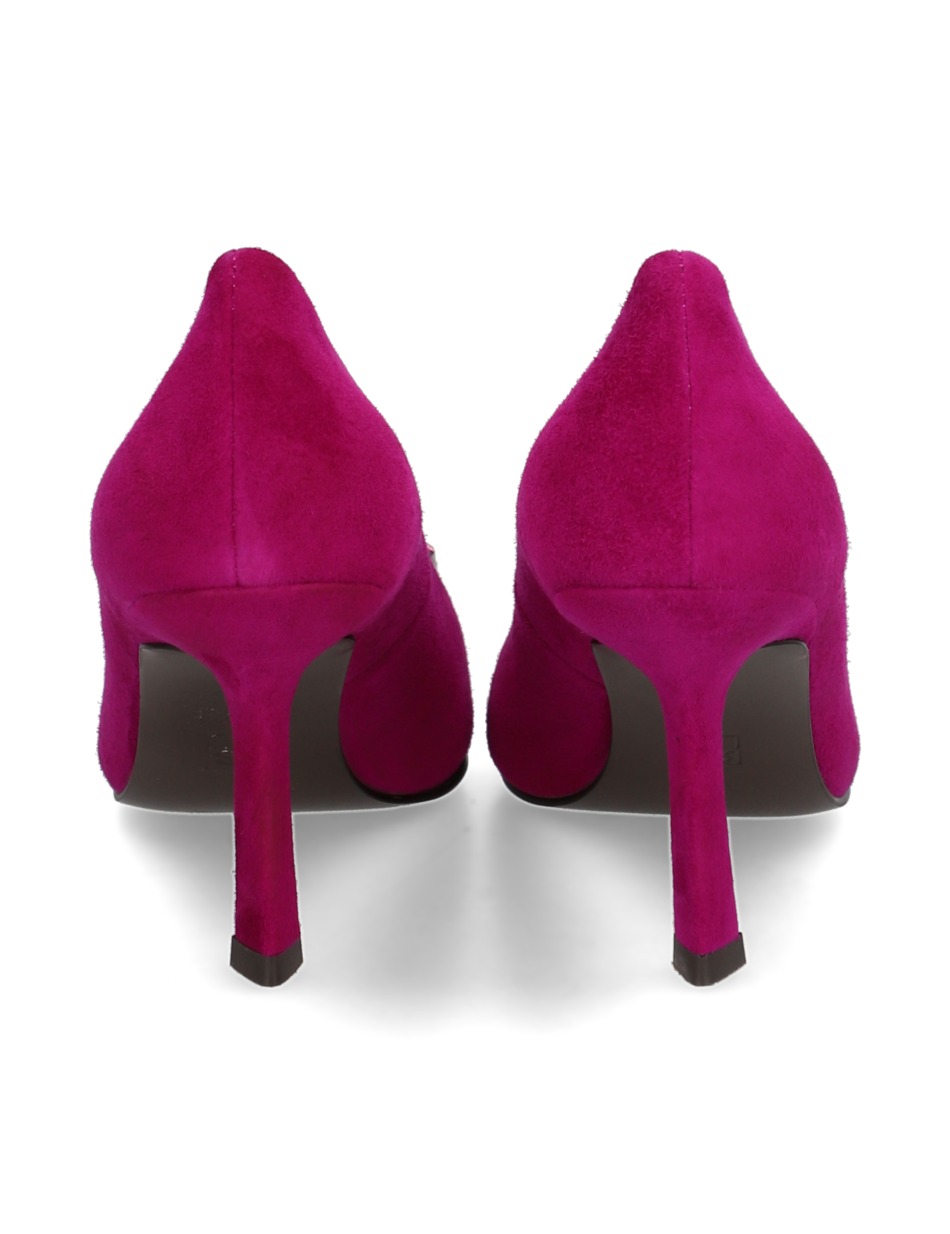 Veloursleder Pumps