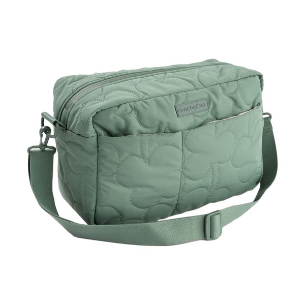 Done By Deer Quilted Stroller Bag - Green