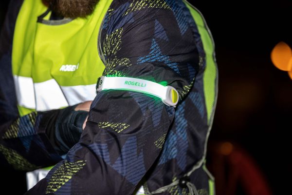 Rogelli LED Armbånd, Green