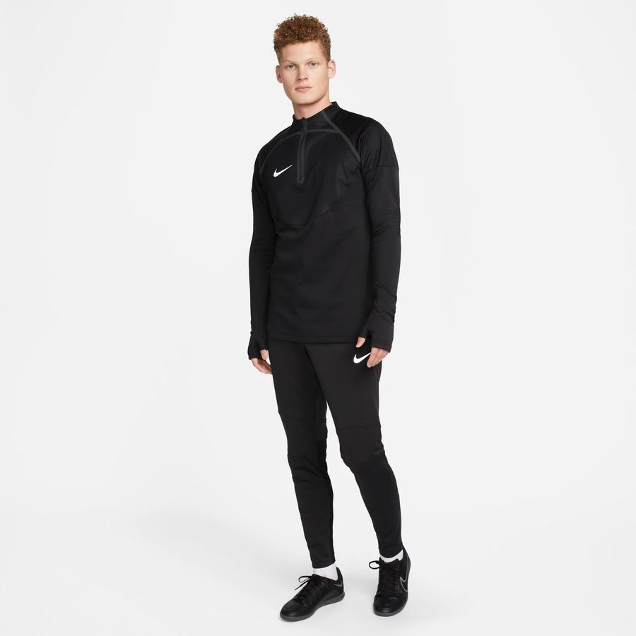 Nike Maillot d'Entraînement Therma-FIT ADV Drill Winter Warrior - Noir/Argenté