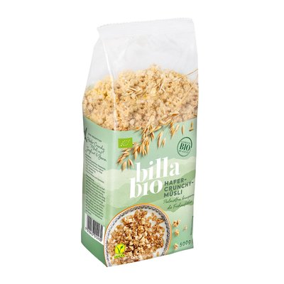 BILLA Bio Hafer Crunchy-Müsli