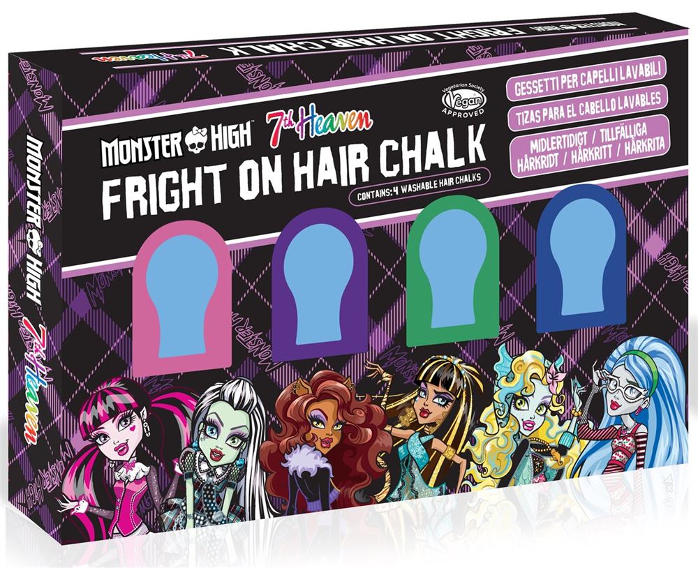 7th Heaven Hair Chalks<br>4 Stück, Monster High