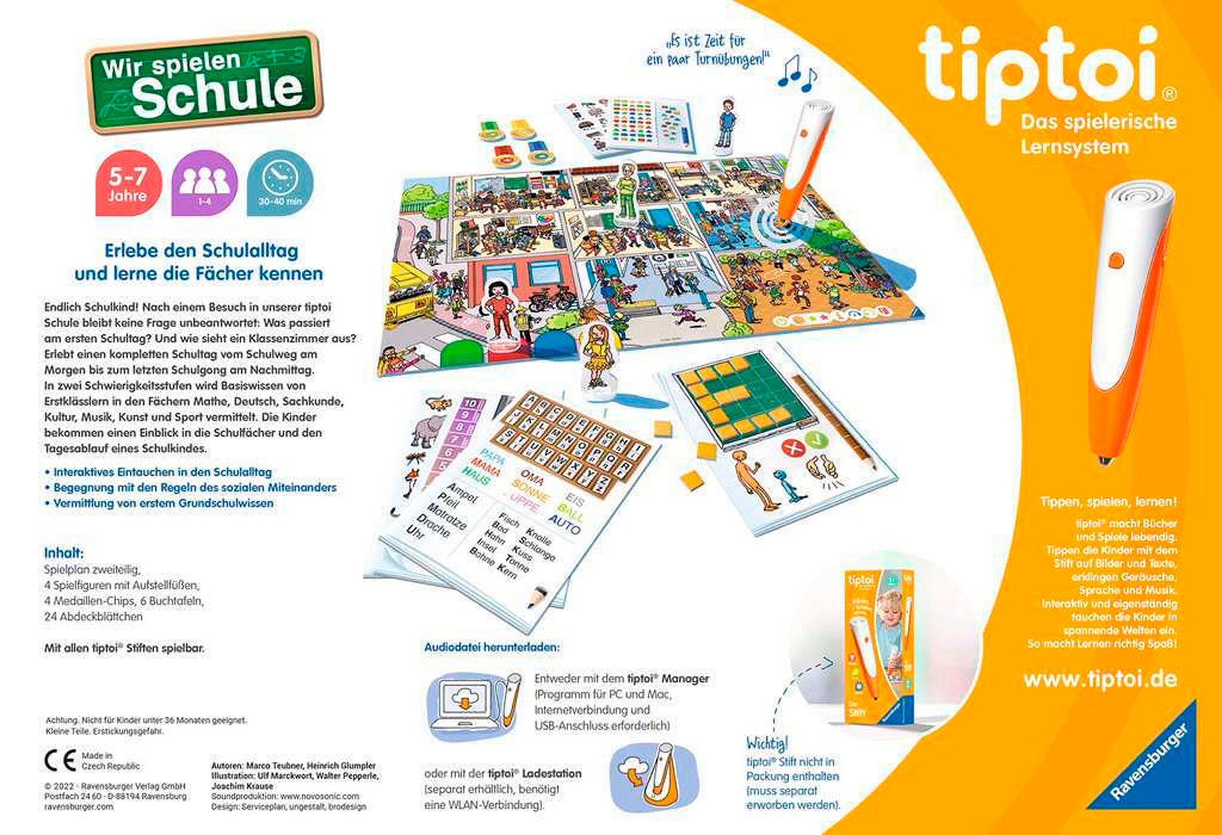 Ravensburger - TIPTOI Wir spielen Schule