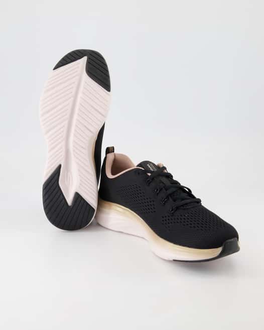 Skechers Vapor Foam-Midnight Glimmer Sneaker in Schwarz