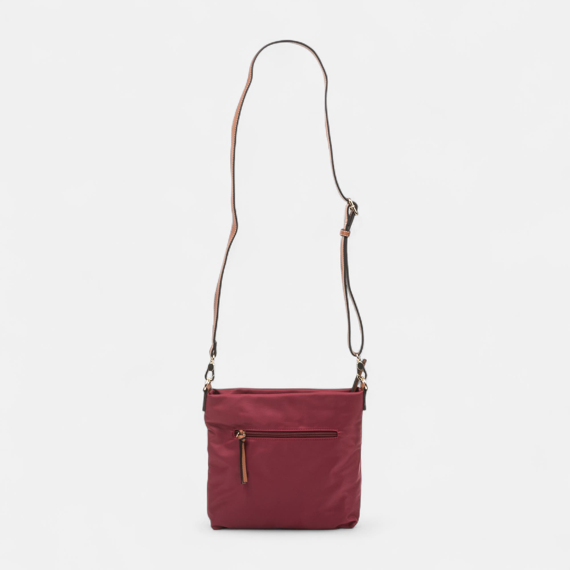 Sac bandoulière bordeaux