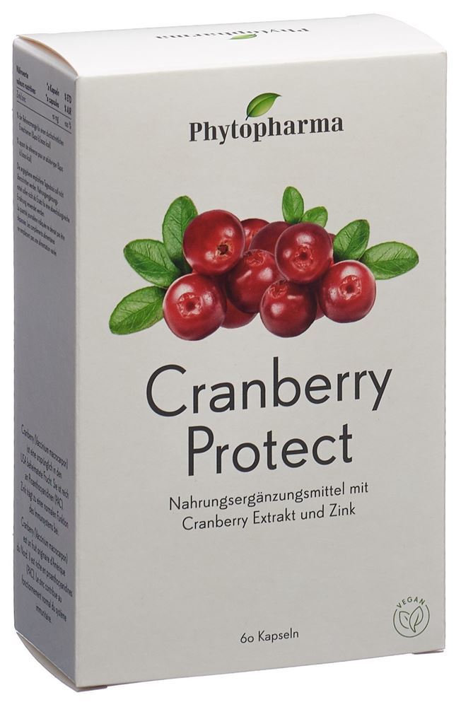 PHYTOPHARMA Cranberry Protect Kaps Blist 60 Stk