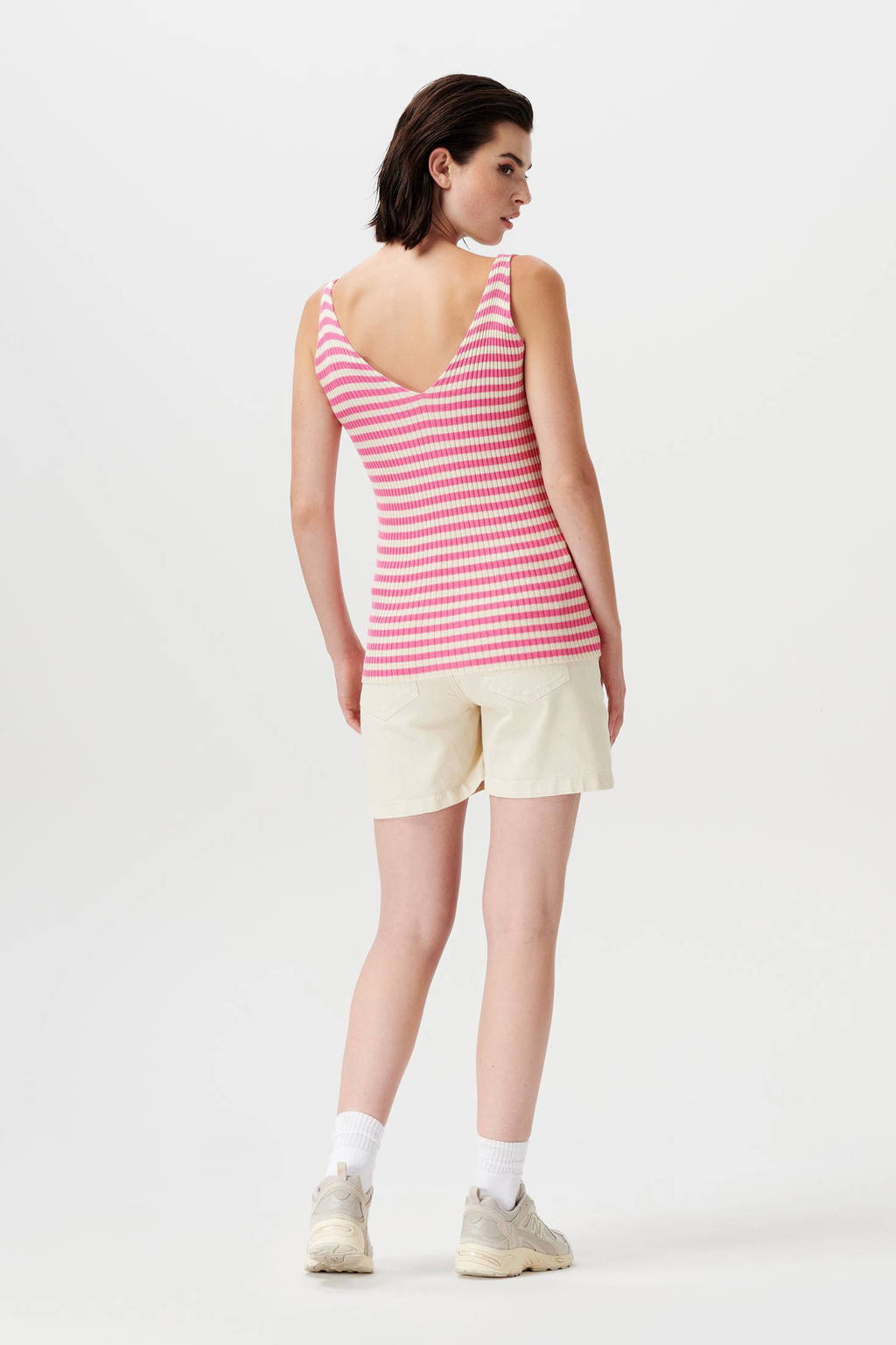 Supermom regular fit short Hurlock ecru
