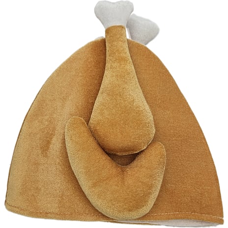 Kalkunstegshat - brun