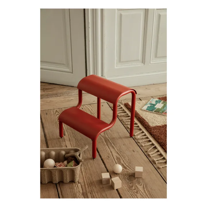Ferm Living Kids Marche-pied | Rouge