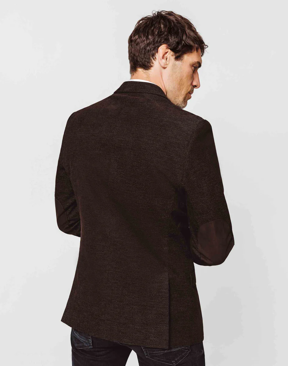 Veste velours marron