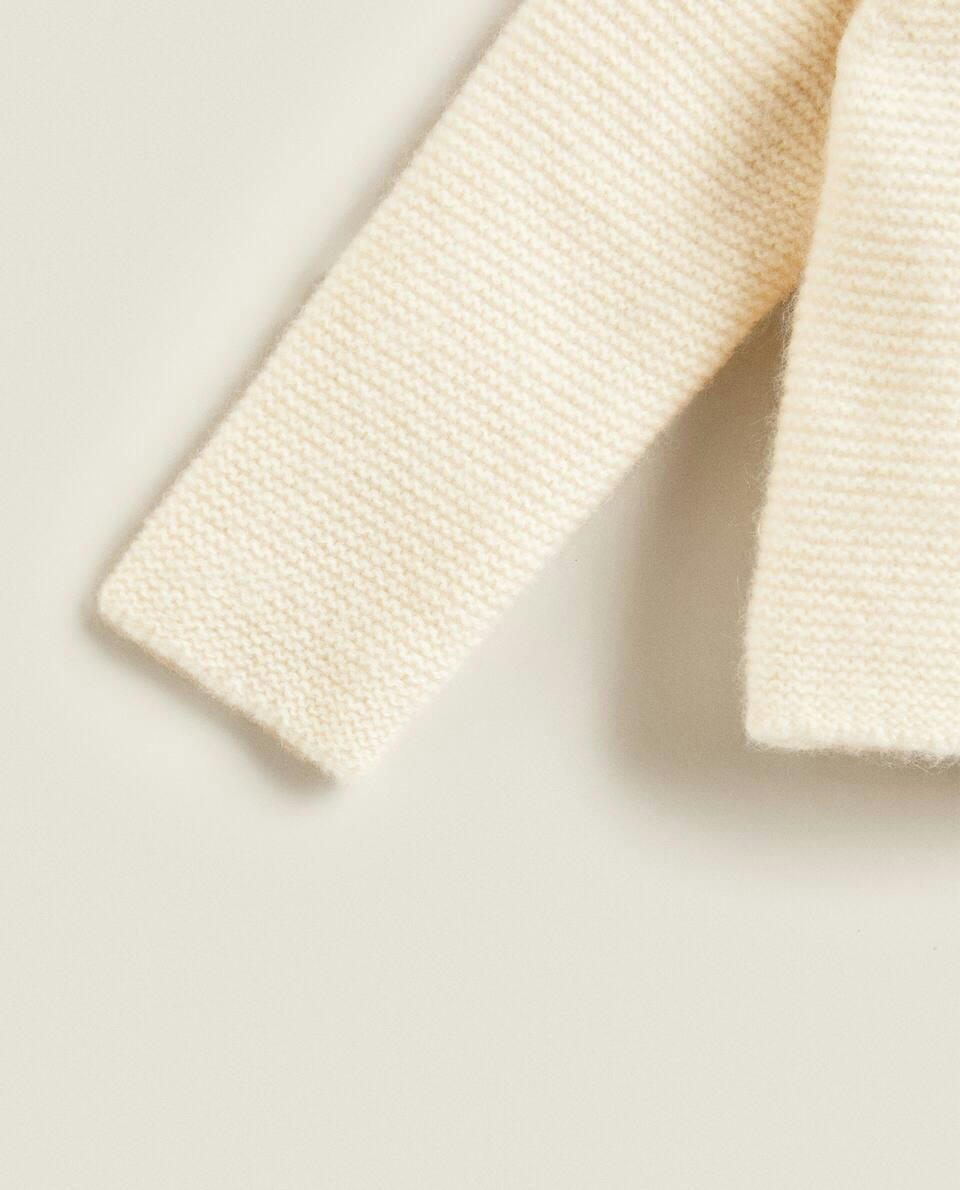SUÉTER DE CASHMERE PARA BEBÊ