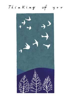Blue Hills Thinking of You Card