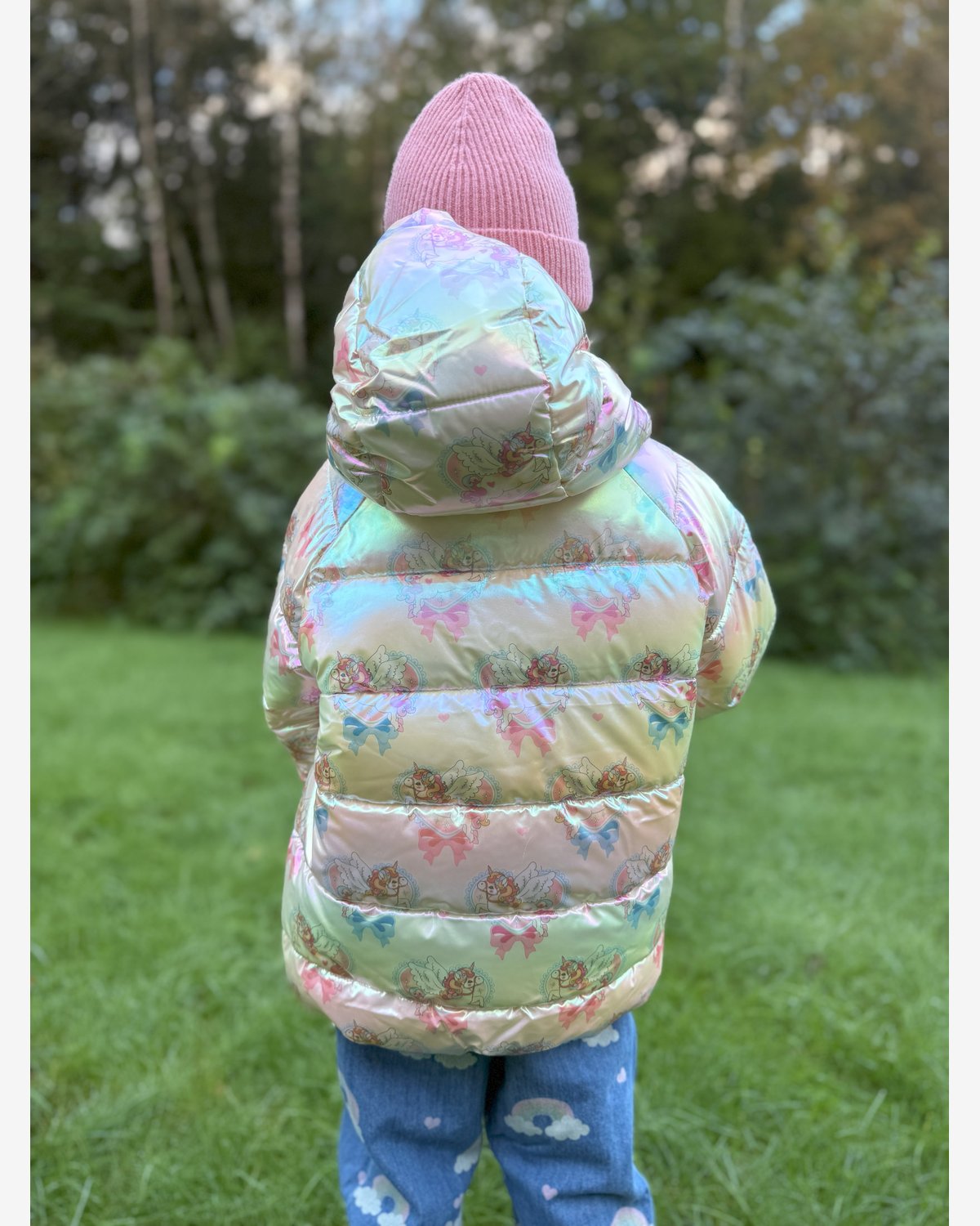 Holographic Boblejakke – Vannavvisende & Vindtett – Høst / Vinter | Kath Jacket