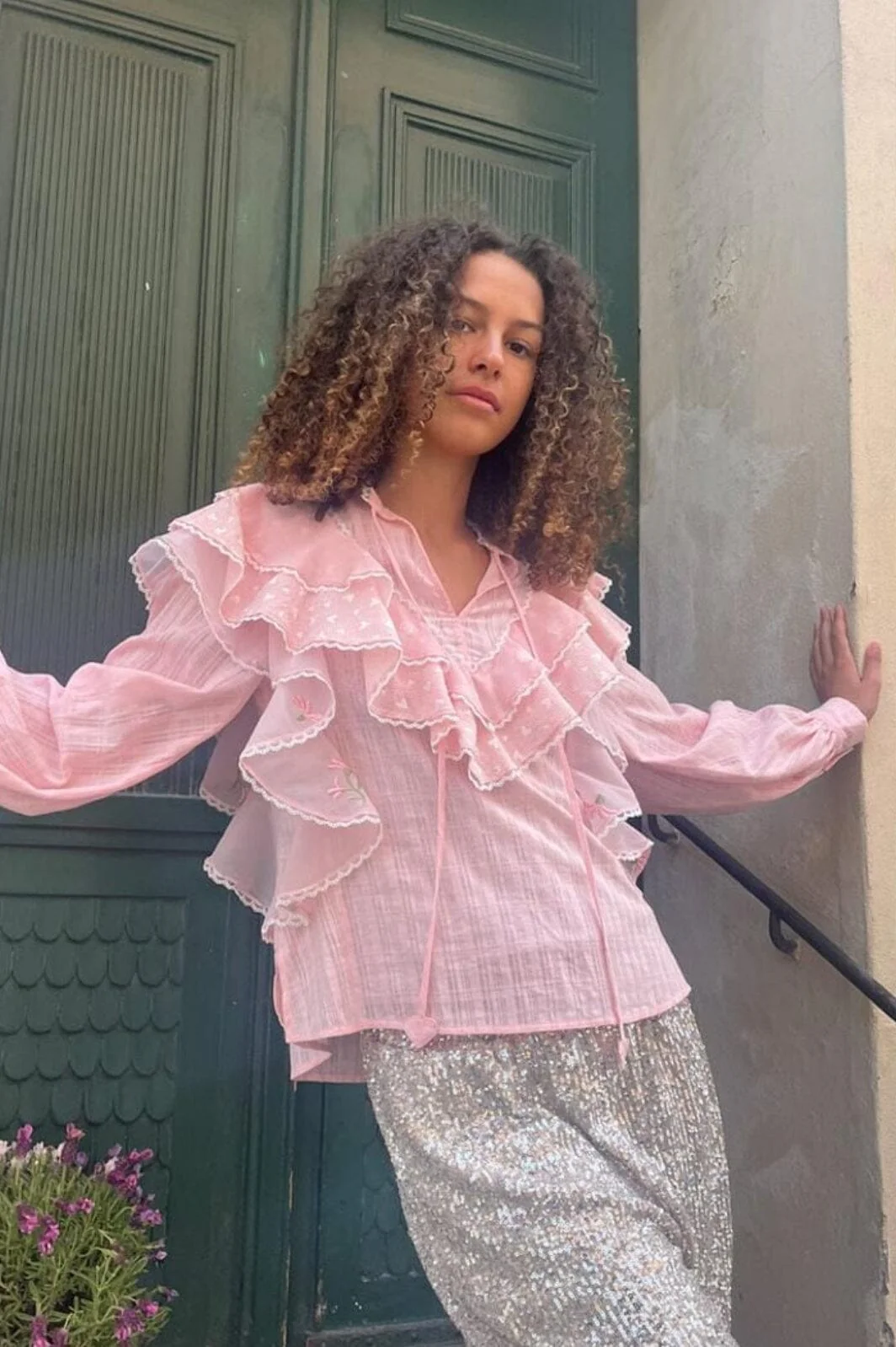 Cras Sylvia Blouse 4026 4026 baby pink